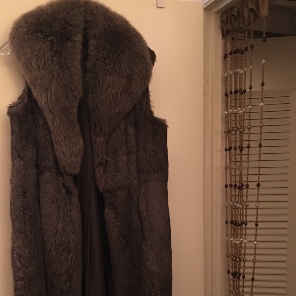 Vintage FENDI ROMA Full Length Real Fur